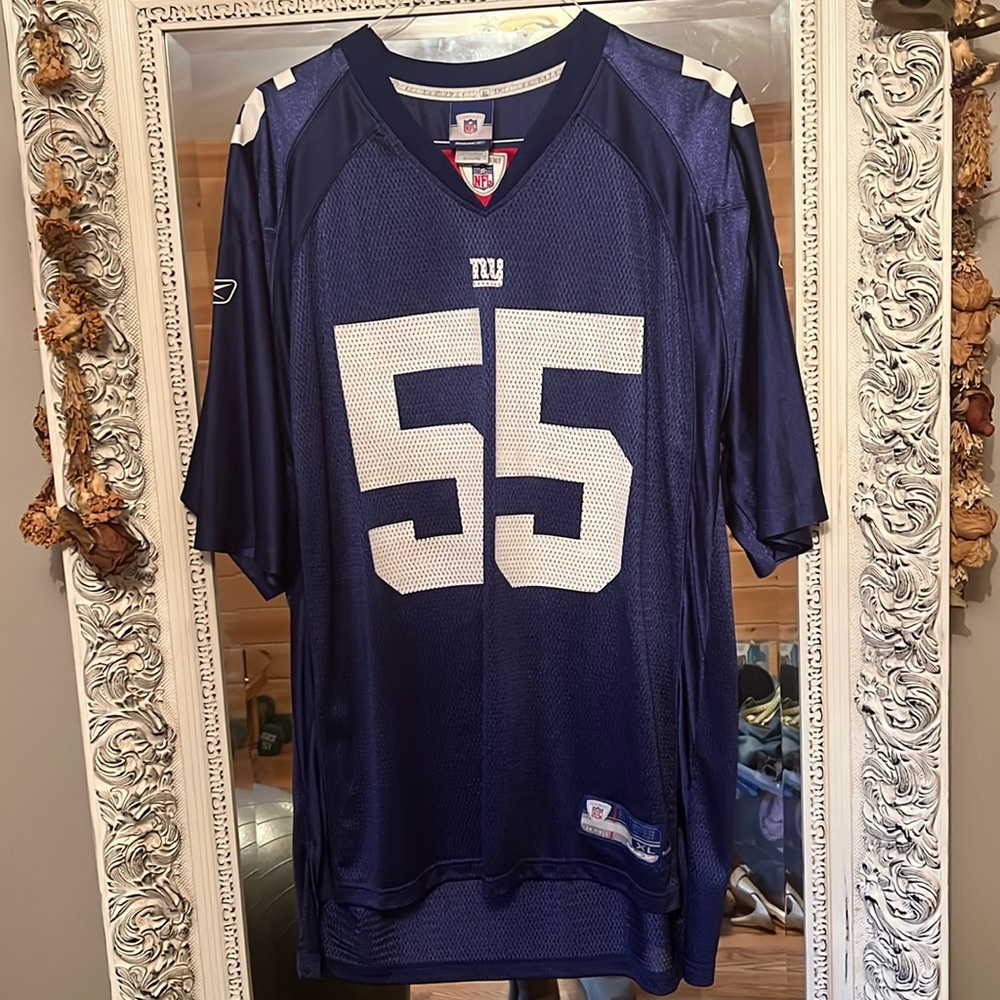 Official NFL replica Giants jersey #55 Lavar Arrington.